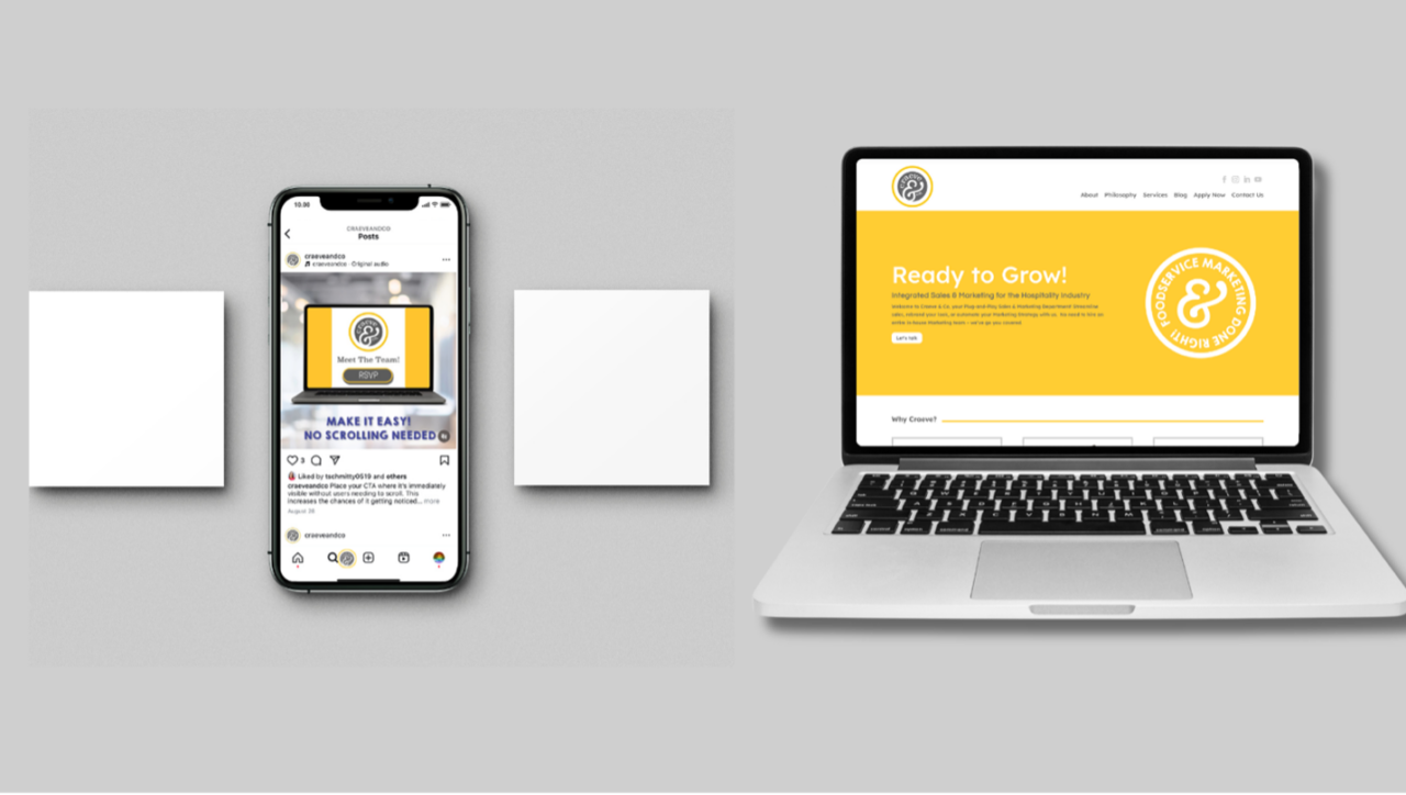 Why You Need a Great Website AND a Social Media Presence